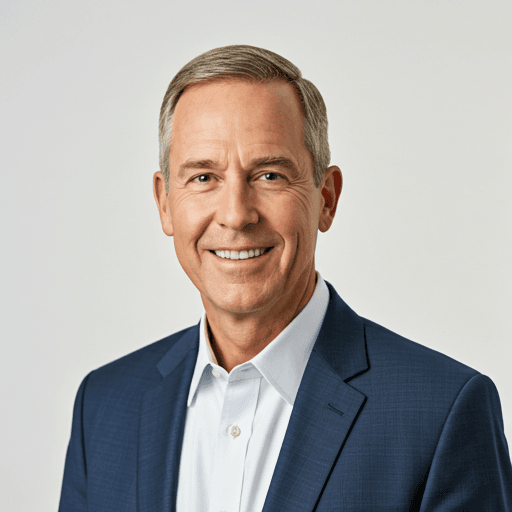 Portrait of Robert, a smiling man